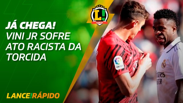 Vini Jr é novamente vítima de racismo no futebol espanhol - LANCE! Rápido