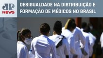 Censo aponta que 24% dos médicos atuam nas capitais brasileiras