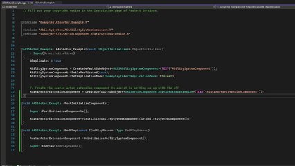 Demo Ability System Setup