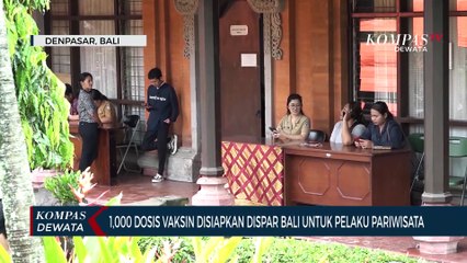 1.000 Dosis Vaksin Booster 2 Untuk Pelaku Pariwisata