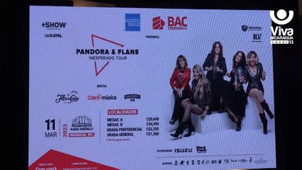 Pandora y Flans brindarán concierto en Nicaragua