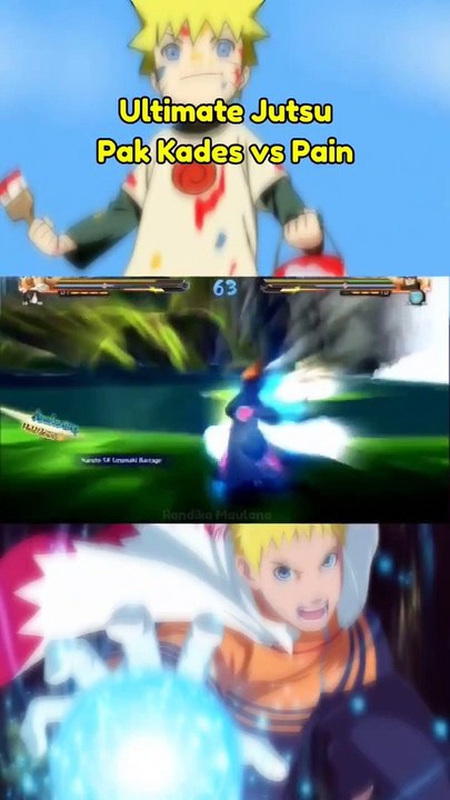 Ultimate Jutsu Naruto vs Pain | Naruto Ninja Strom 4