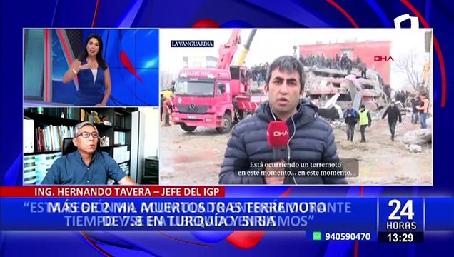 Jefe del IGP sobre terremoto en Turquía y Siria: Esta zona ha acumulado energía durante gran tiempo
