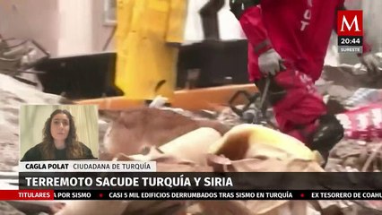 Desde 1999, Turquía no sufría tanto con un terremoto; ciudadana de Turquía