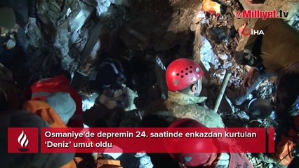 24. saatte gelen umut! Ekipler gözyaşlarını tutamadı