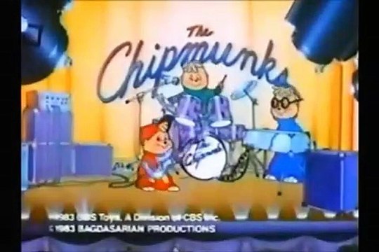 Alvin and the Chipmunks 1983-84 Ideal Toys Commerc