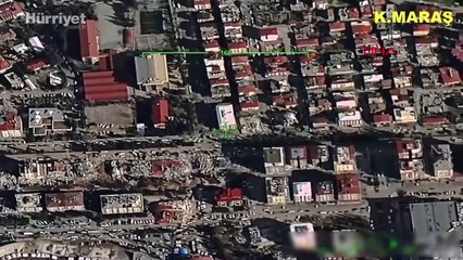 Depremin şiddetini bu görüntüler ortaya koydu