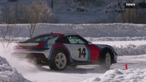 Can the Porsche 911 Dakar stand up to a rally legend?