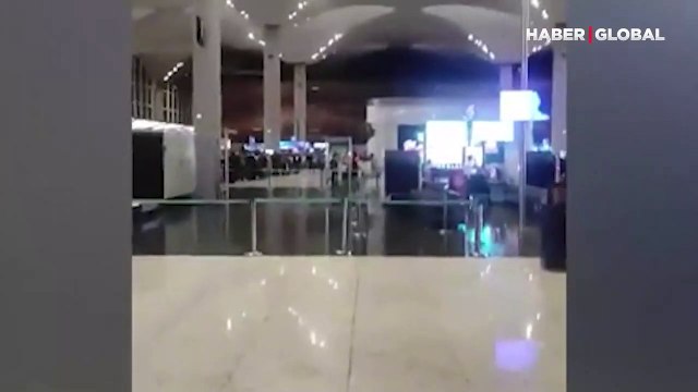 Binlerce yardım gönüllüsü İstanbul Havalimanı'na akın etti 