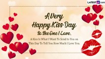 Happy Kiss Day 2023 Wishes, Greetings and Lovely Messages To Celebrate Valentine’s Week