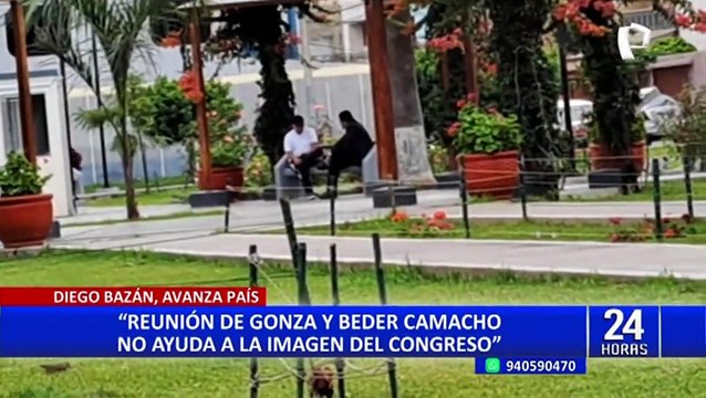 Tras informe de Panorama: Américo Gonza reconoce haberse reunido con Beder Camacho