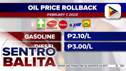 Big-time oil price rollback ngayong araw, ikinalugod ng mga motorista