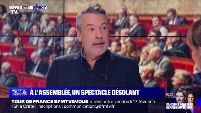 ÉDITO - Premier jour de débat à l'Assemblée sur les retraites: On se serait cru au festival interceltique de Lorient