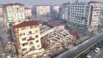 Turkey earthquake: Aerial views capture buildings reduced to rubble