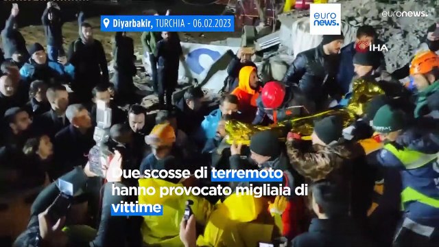 Terremoto in Turchia e Siria: continuano le ricerche dei sopravvissuti sotto le macerie