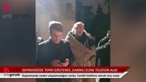Deprezemde AKP'li Nurettin Canikli'ye tepki gösterdi, Canikli eline telefon aldı
