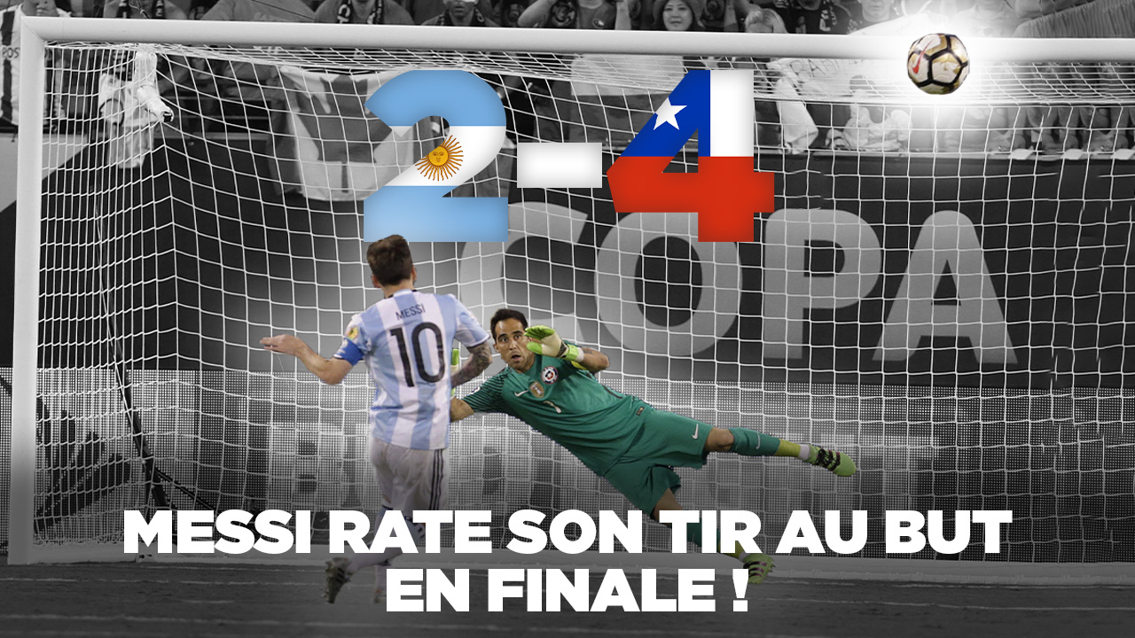 Copa America 2016 - Quand Messi ratait son penalty en finale !