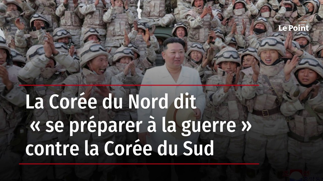 La Corée du Nord dit « se préparer à la guerre » contre la Corée du Sud