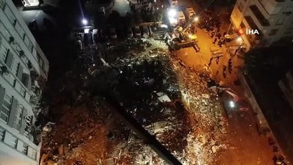 Arama-kurtarma çalışmaları böyle görüntülendi