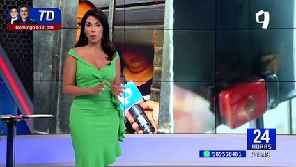 San Miguel: familia no puede salir de su casa por bloque de cemento