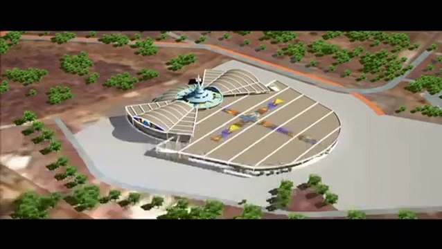 Photos/ Popenguine: Visite du Président Macky Sall des travaux de construction du nouveau sanctuaire marial