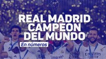 Los número del Real Madrid como campeón del mundo
