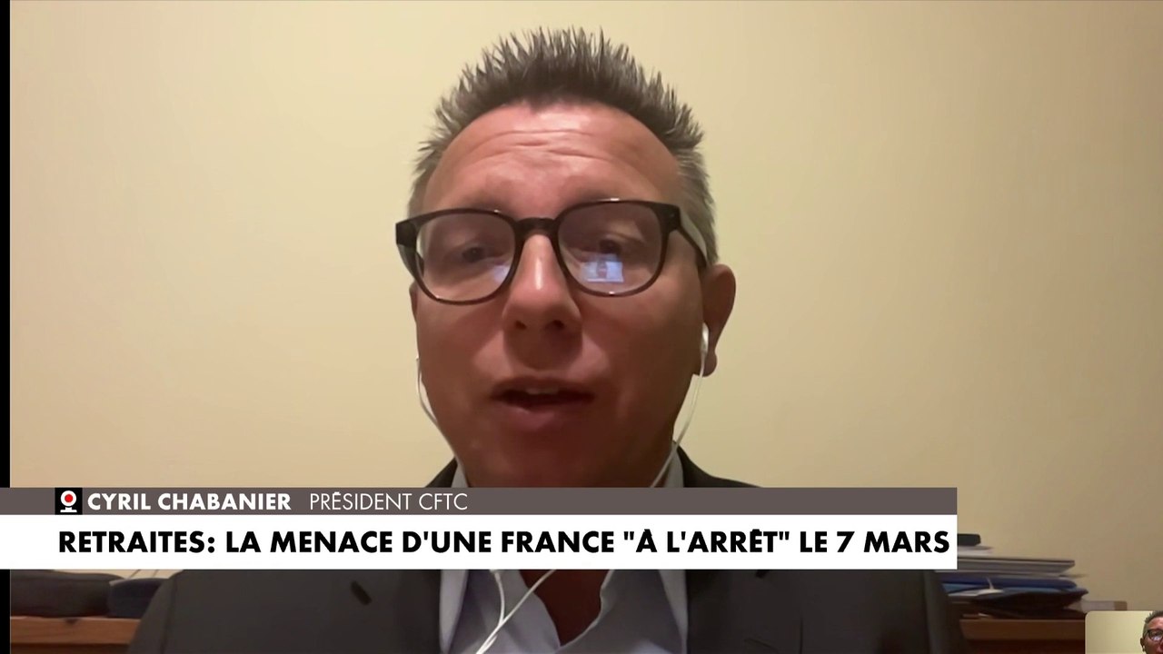 Cyril Chabanier : «Personne ne comprend cette réticence du gouvernement, ces œillères pour ne pas vouloir rediscuter et trouver d’autres solutions que le report de l’âge»