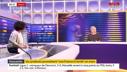 Grève contre la réforme des retraites : "Il y a de la colère, il faut que les députés l'entendent", lance Marie Buisson (CGT)