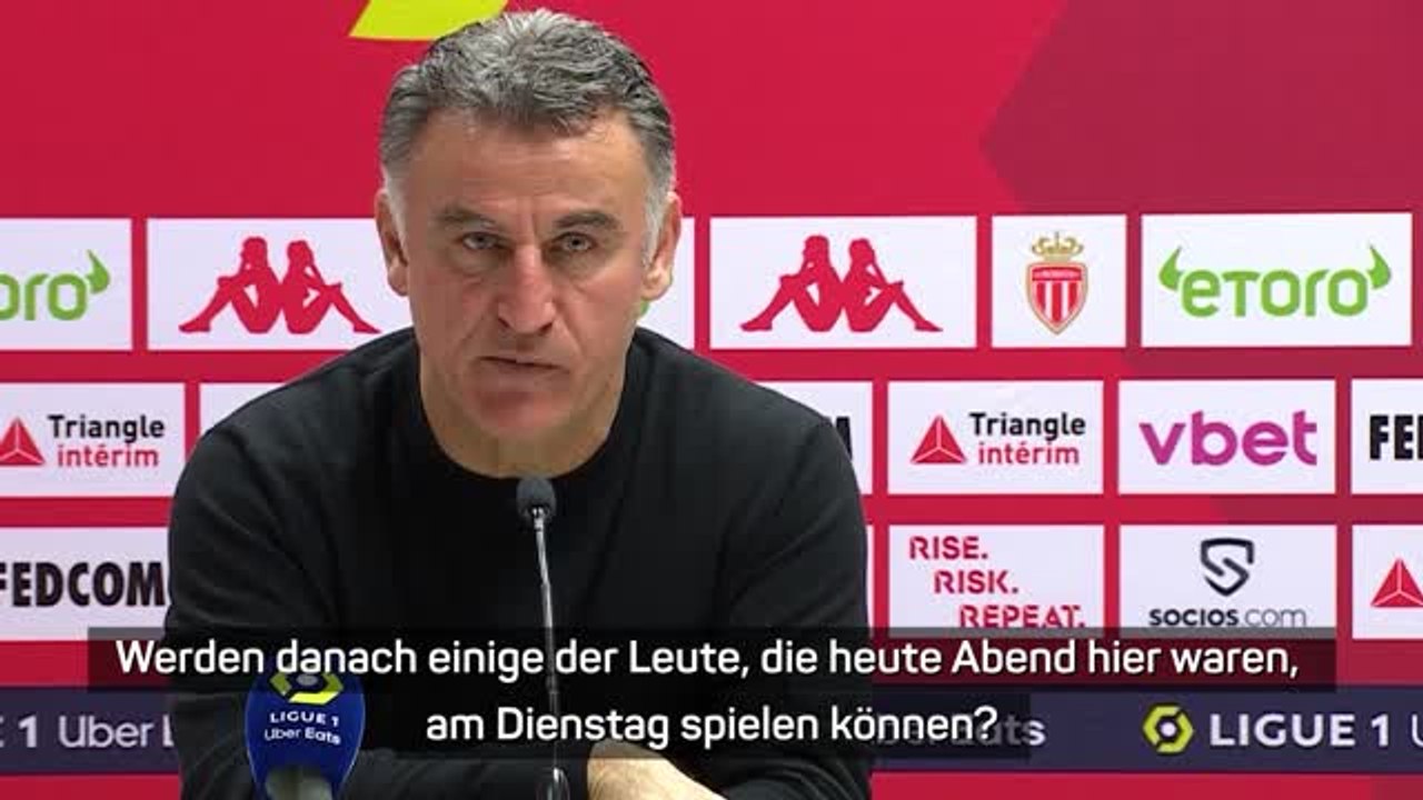 Galtier vor Bayern: Kader ist 'sehr geschwächt'