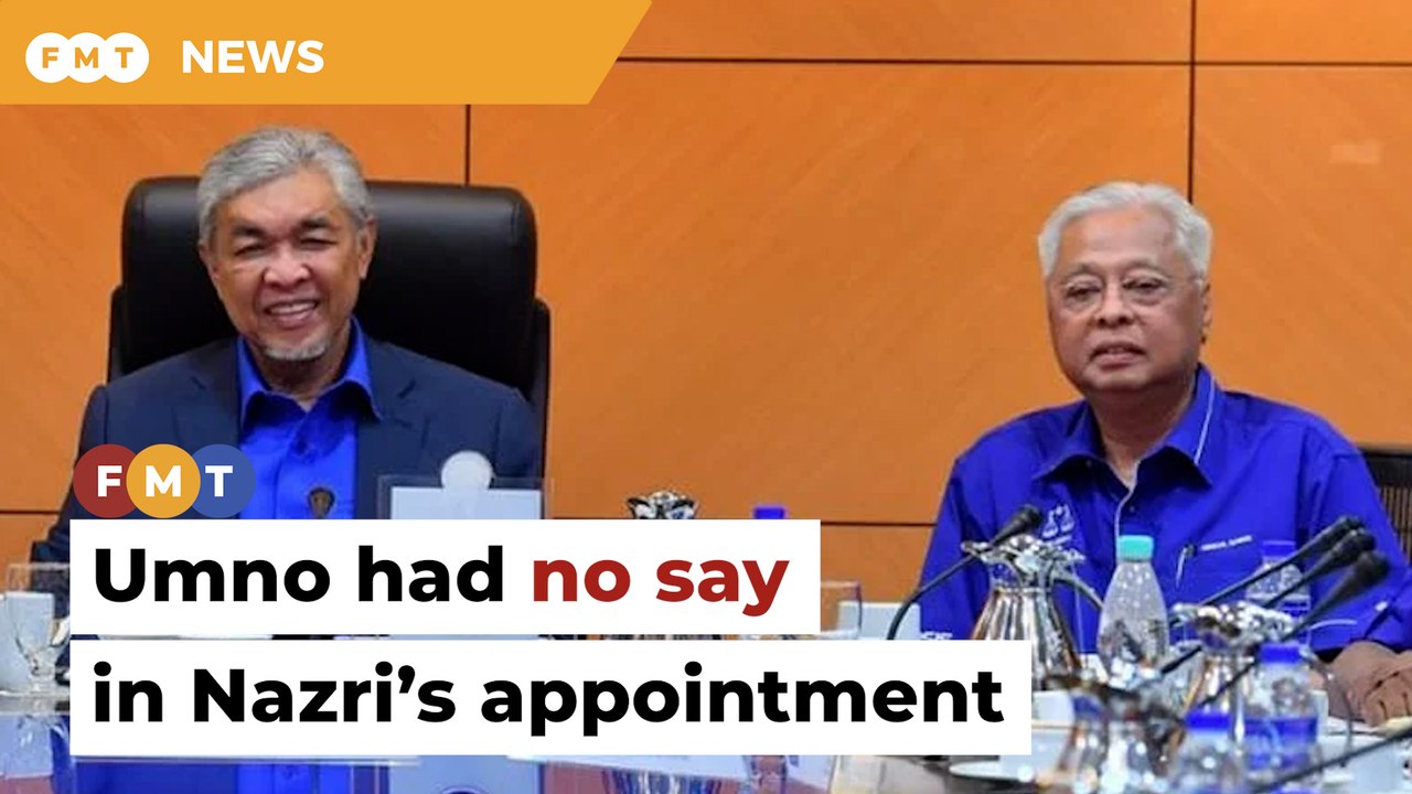 Nazri recommended by Ismail, not Umno, says Zahid