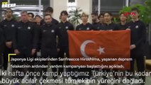 Sanfrecce Hiroshima’dan destek kampanyası! ’Seninleyiz Türkiye’