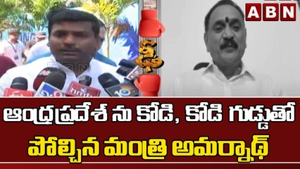 ఆంధ్రప్రదేశ్ ను కోడి, కోడి గుడ్డుతో పోల్చిన మంత్రి అమర్నాథ్ || ABN Telugu