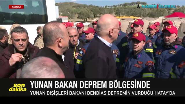 Bakan Çavuşoğlu, Adana'ya gelen Yunanistan Dışişleri Bakanı Dendias ile görüştü