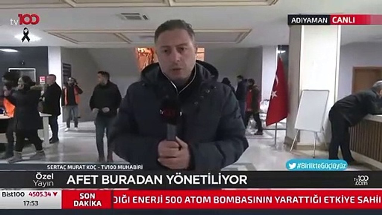 TV100'de 'Soğuktan ölüyoruz' diyen depremzedeye engelleme