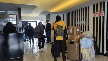 Otogarda afet bölgesi hareketliliği… Otobüs firması 10 liraya taşıdı