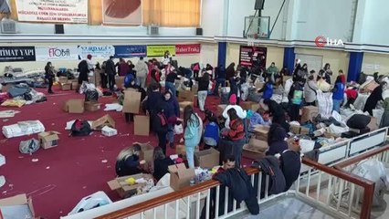 Ülkenin batısı deprem bölgesi için adeta arı gibi çalışıyor