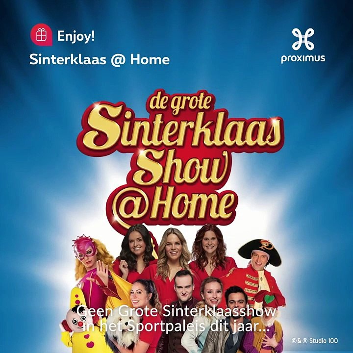 Studio 100: De Grote Sinterklaasshow @Home | mo...