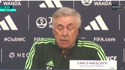 Ancelotti se pone serio: "Parece que el problema es Vinicius y es un problema del fútbol español""