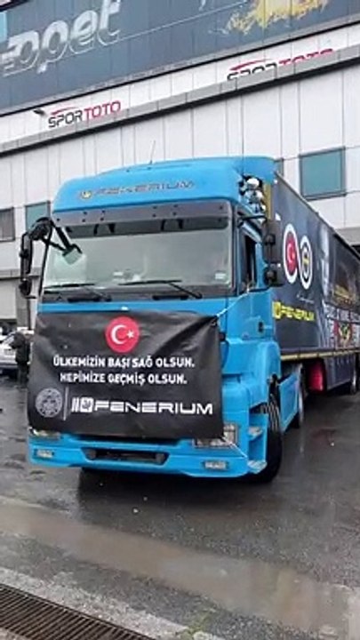 Fenerbahçe'nin ilk tırı yola çıktı