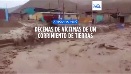 Las fuertes lluvias causan decenas de muertos en Perú