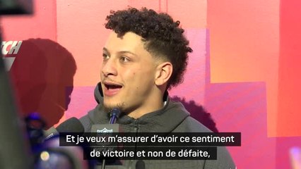 Super Bowl LVII - Mahomes : "Créer des souvenirs avec vos coéquipiers dans le plus grand match de votre vie”