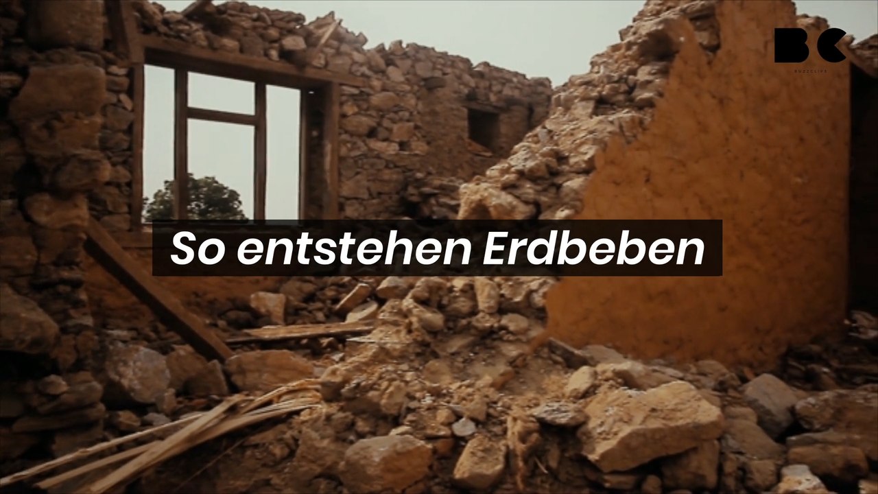 So entstehen erdbeben