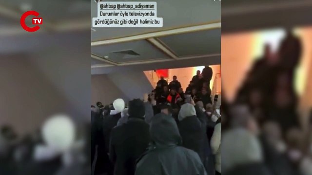 Halka Adıyaman Valisi gülerek tepki gösterdi