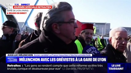 Le duplex de Jean-Luc Mélenchon interrompu par... Manu Chao