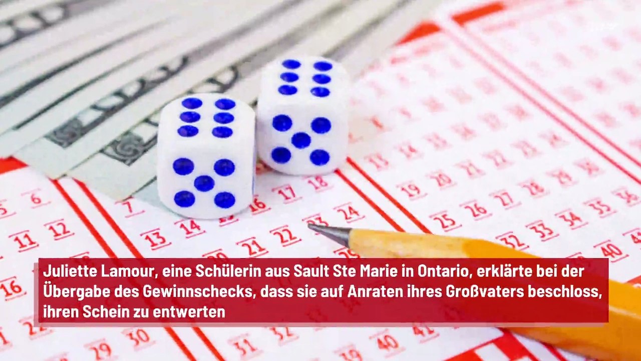 Erstes Lottospiel: 32-Millionen-Euro-Gewinn