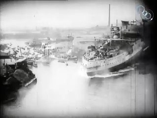 The Launch of HMS Albion at Blackwall | movie | 1898 | Official Clip