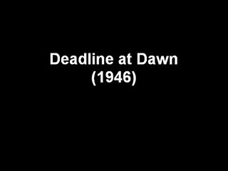 Deadline at Dawn | movie | 1946 | Official Clip
