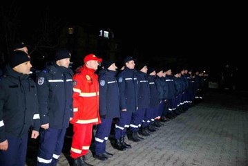 Moldova'dan Türkiye'ye 55 personel ve 12 araçtan oluşan kurtarma ekibi