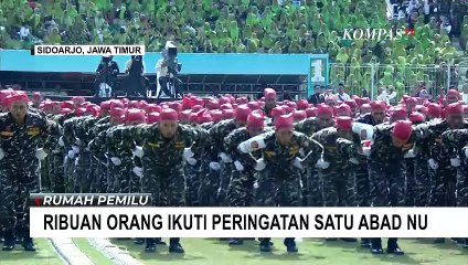 Download Video: Megawati Ikut Hadiri Perayaan Harlah Satu Abad NU di Stadion Gelora Delta Sidoarjo!