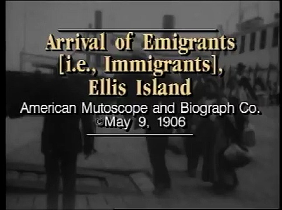 Arrival of Immigrants, Ellis Island | movie | 1906 | Official Clip